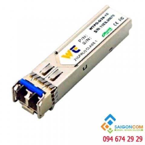 Module quang SFP 2 sợi 1.25GB bước sóng 1310nm, khoảng cách 20km WTPD - G39-20-D