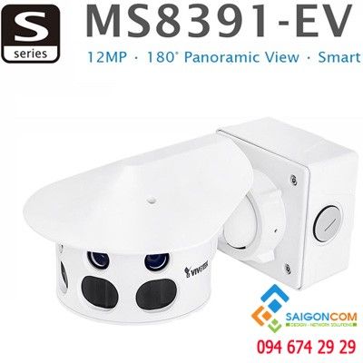 Camera quay quet 180 độ 12MP - MS8391 VIVOTEK