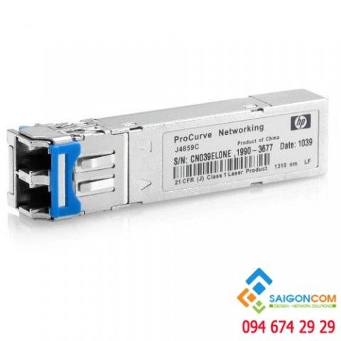 HP X121 1G SFP LC LX Transceiver (J4859C)