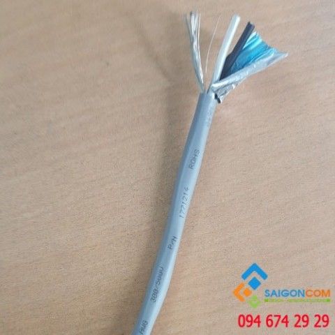 Cáp Benka chậm cháy, chống nhiễu  1x2x18 AWG  300/500V