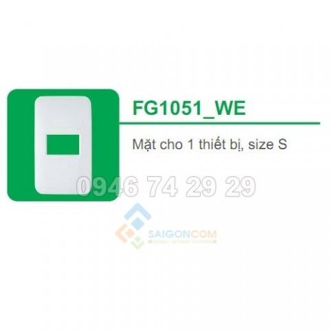 Mặt cho 1 thiết bị size S FG1051_WE