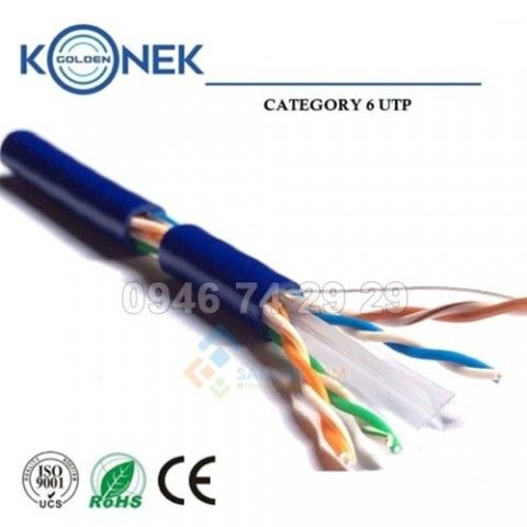 Cáp mạng Golden Konek  UTP Cat6e