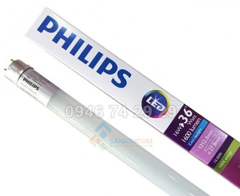 Đèn led tuýp T8 Master Philips 18W 1200mm - đầu xoay