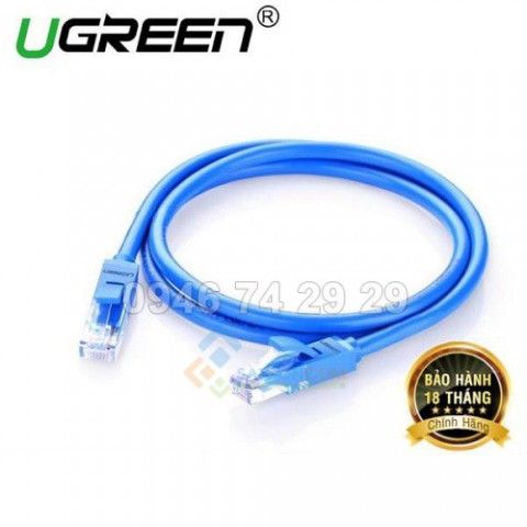 Dây nhảy Patch Cord UGREEN chống nhiễu Cat 6,  2.0 Mét