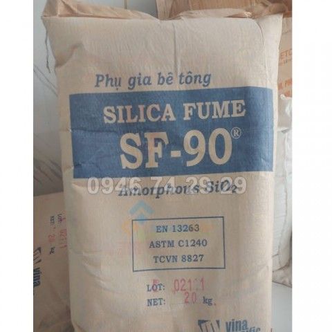 Phụ gia bê tông silica fume dạng nén - SF90