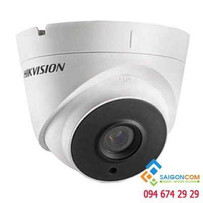 Camera bán cầu Hikvision DS-2CE56D8T-IT3E HDTVI 2.0MP hồng ngoại 50m siêu nhạy sáng PoC