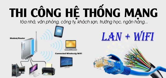 Thi công mạng TPHCM