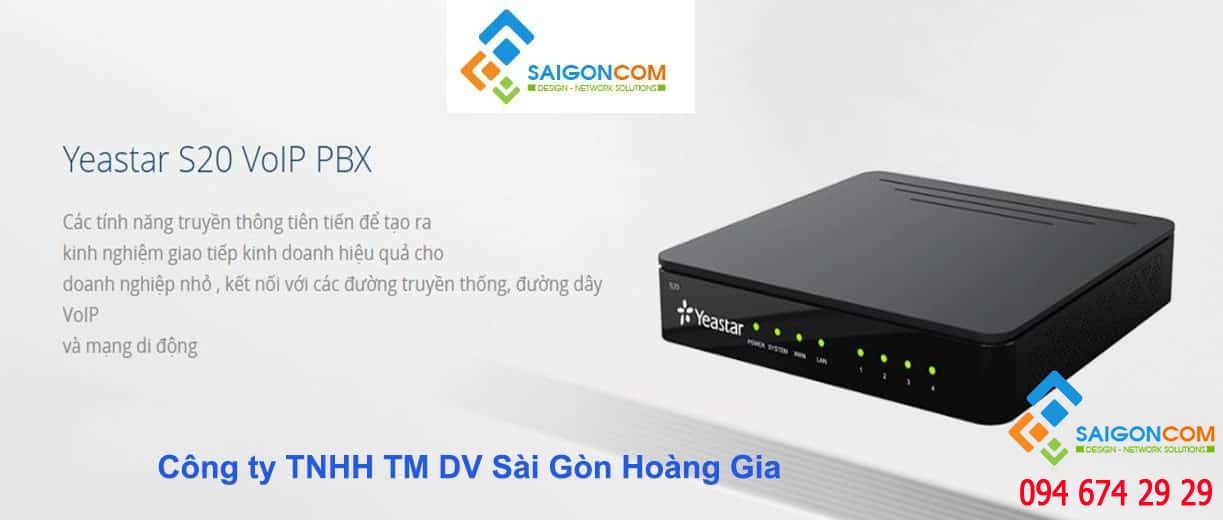 Tổng đài yeastar S20 IP PBX