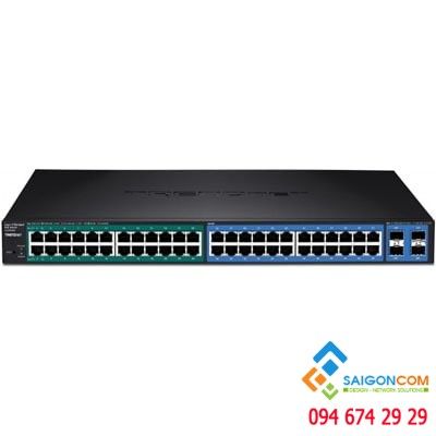 Switch 24-port TRENDNET Gigabit PoE+ Switch (370W)