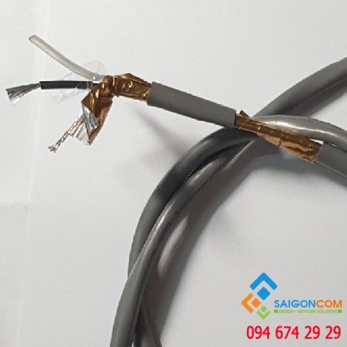 Cáp Hosiwell tín hiệu 1Px16 AWG , 2 x 1.5mm vặn xoắn, chống nhiễu