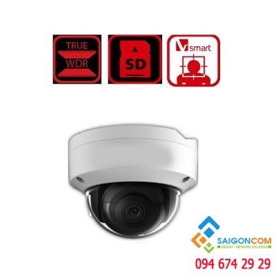 Camera IP HD 5.0 Mp hồng ngoại HDS-2152IRAH