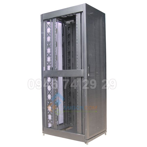 tu rack 42U D1000 W600 cua truoc