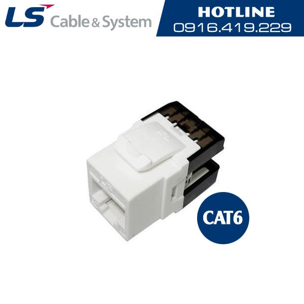 Nhân mạng LS CAT6 LS-MJ-UC6-WH-ERI