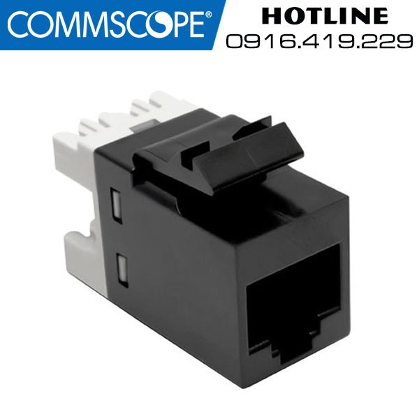 Nhân mạng CAT5E Commscope 9-1375191-2 (Đen)