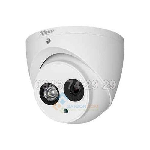 Camera dahua HAC-HDW1200EMP-S3 hỗ trợ HDCVI/HDTVI/AHD/ANALOG, hồng ngoại 50m, dùng trong nhà