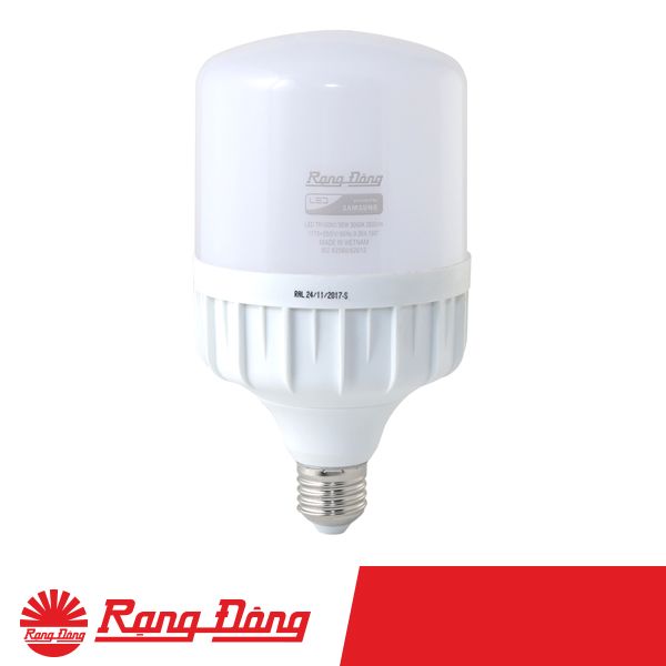 Bóng đèn LED Bulb trụ Rạng Đông 30W | TR100N1/30W.H